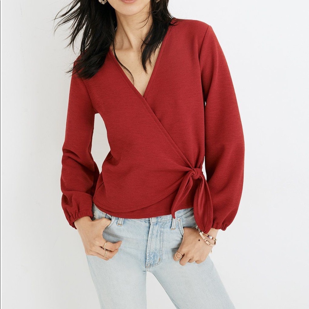 NWT Madewell Texture and Thread Blouse